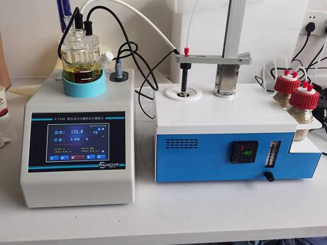 V310S-KHF卡氏加熱爐水分測定儀檢測PLA粒子中的水分